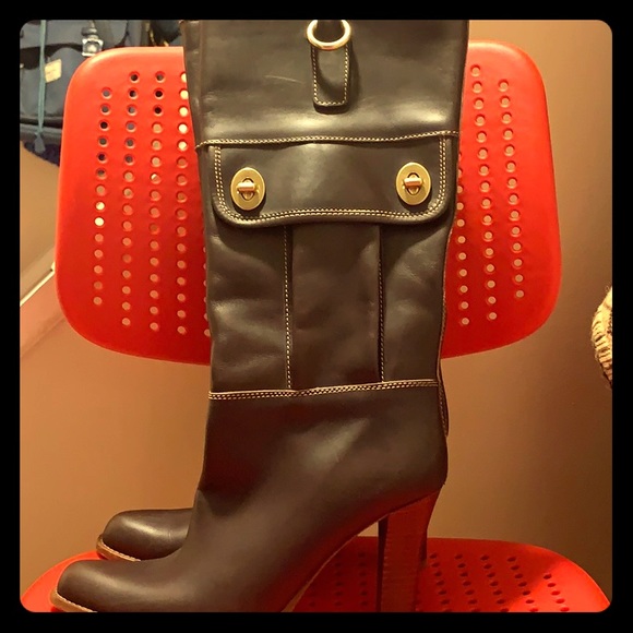Coach High Heel Boots - Picture 1 of 2